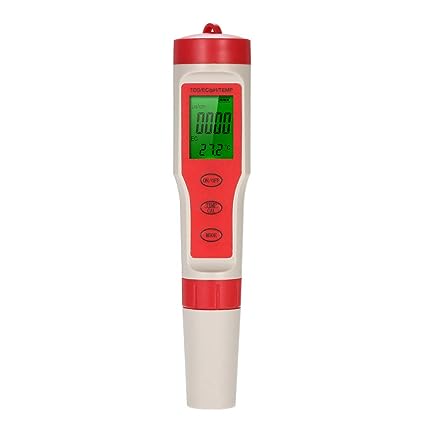 4 en 1 pH/EC/TDS/Temp Compteur Qualité de l'Eau Piscine Benobby