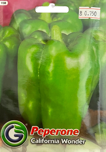 CALIFORNIA WONDER PEPPER