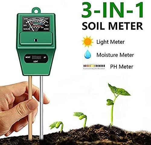 Analogue Soil Moisture & pH meter