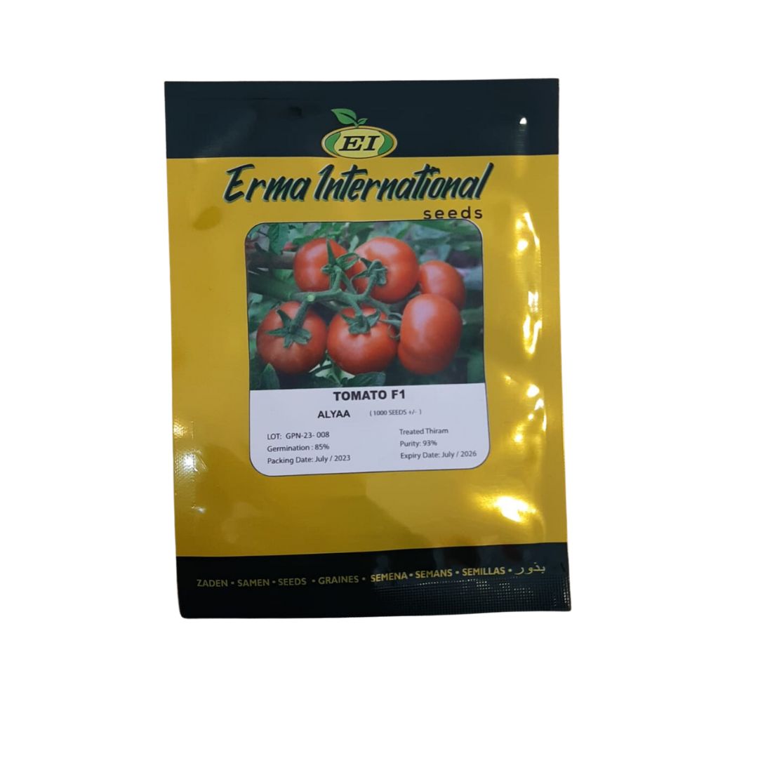 Alyaa Tomato F1 - Erma International Seeds (10 seeds)