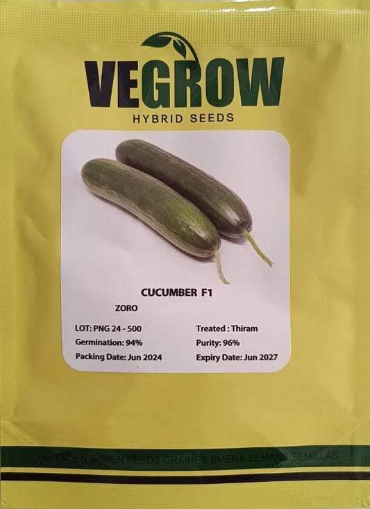 Zoro Cucumber F1 - VeGrow ( 10 seeds)